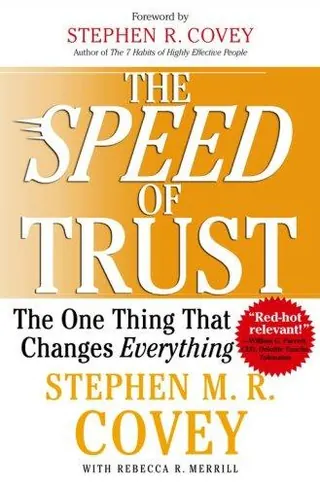 Cover of The SPEED of Trust by Stephen M. R. Covey